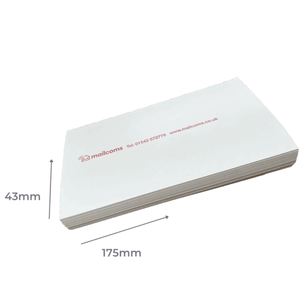Double Sheet Franking Labels Long