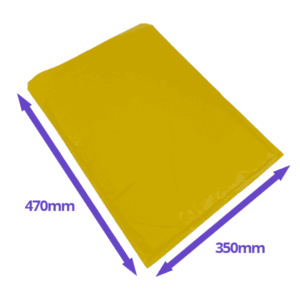 Gold Arofol Envelopes - Size 10 - 350x470mm - Pack Of 50