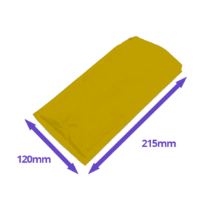 Gold Arofol Envelopes - Size 2 - 120x215mm - Pack Of 200
