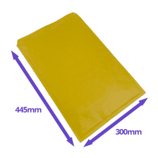 Gold Arofol Envelopes - Size 9 - 300x445mm - Pack Of 50