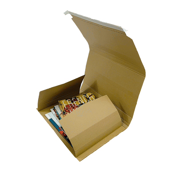 Book Wrap Mailers - 410x320x100mm - Packs Of 25 & 50