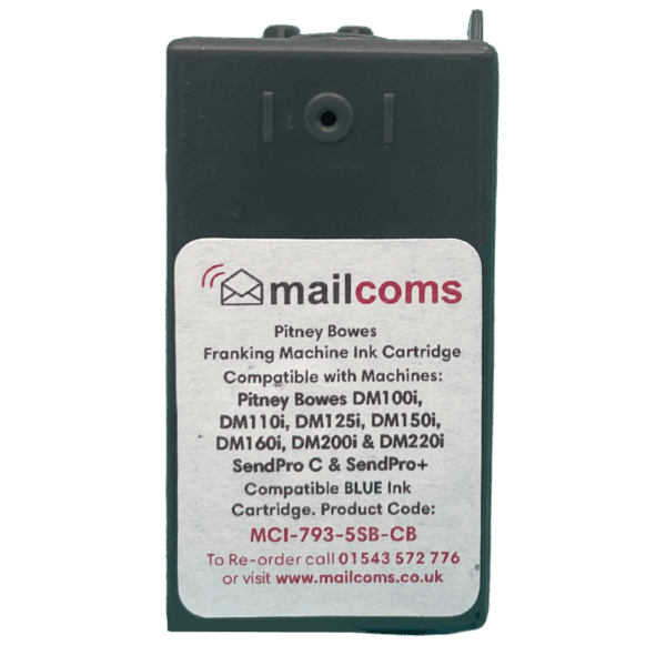 Pitney Bowes DM160i Ink Cartridge & DM220i Ink Cartridge - New Compatible Blue