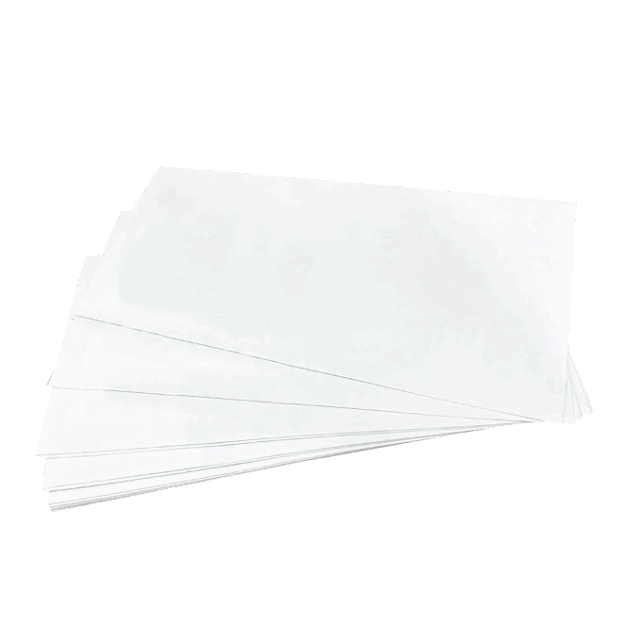 White DL+ Gummed Plain (Non Window) Envelopes (114mm x 235mm)