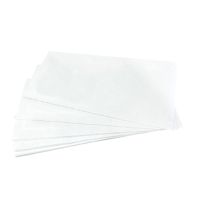 White DL+ Gummed Plain (Non Window) Envelopes (114mm x 235mm)