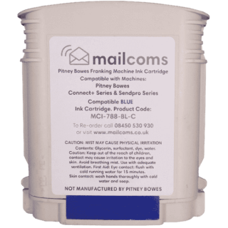 Mailcoms Connect+ 500W / 1000 / 2000 Compatible Blue Standard Ink Cartridge