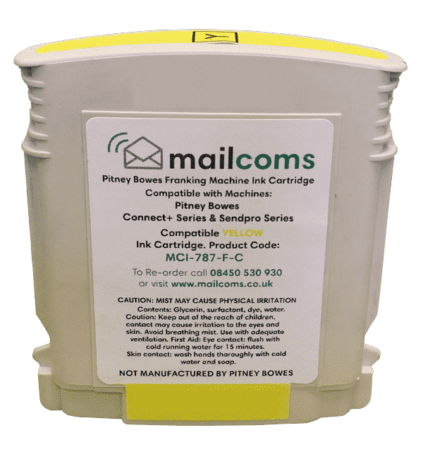 Mailcoms Connect+ 1000 / 2000 Compatible Yellow Standard Ink Cartridge