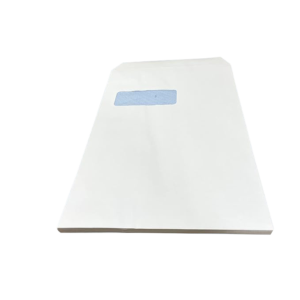 250 White C4 Windowed (40mm x 105mm) Self Seal Envelopes (324mm x 229mm)