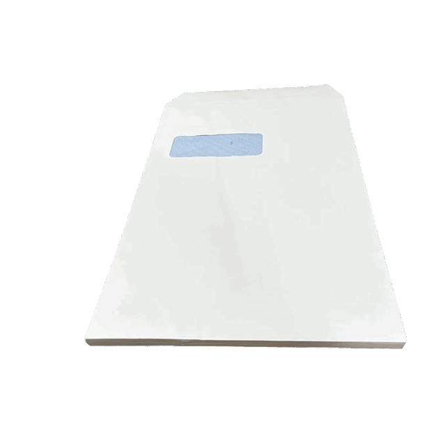 250 White C4 Windowed (40mm x 105mm) Self Seal Envelopes (324mm x 229mm)