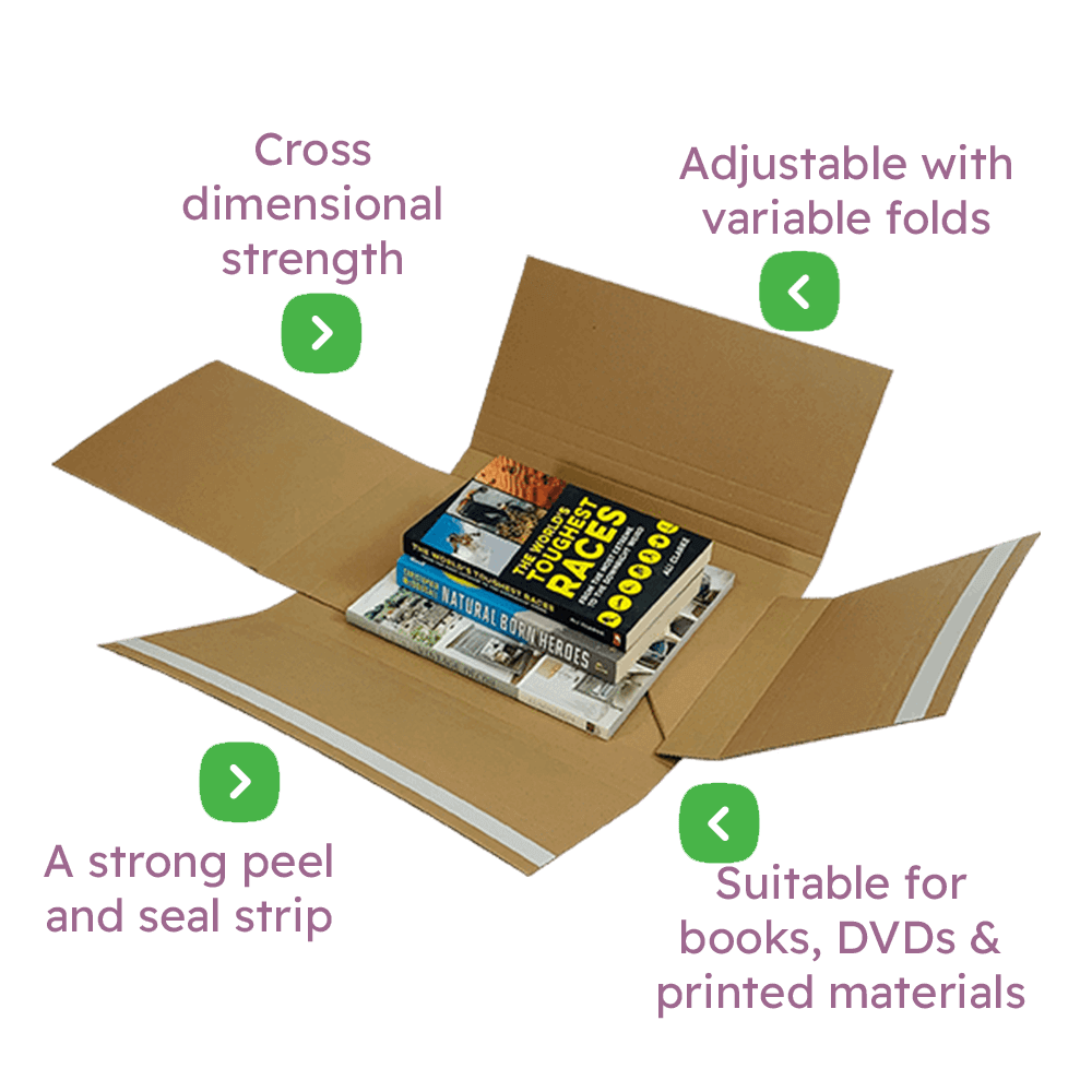 Twist Wrap Mailers - 305x203x80mm