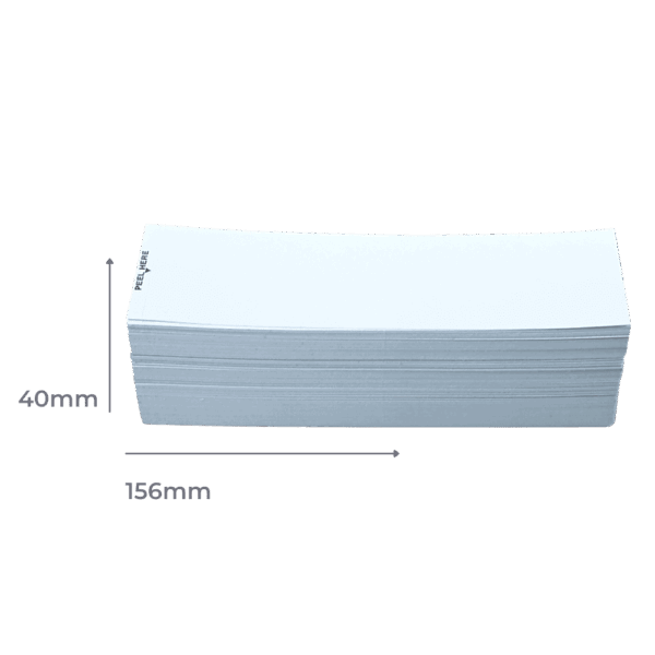 Single Cut Franking Labels