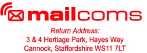 Company Logo & Return Address Example Personalise Your Mail