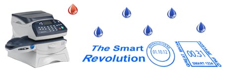 Smart Franking Machines Blue Ink Smart Franking Machines Blue Ink