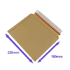 Capacity Book Mailers - 180x235mm