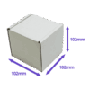 White PiP Small Parcel Postal Box - 102x102x102mm - Packs of 10, 25 & 50
