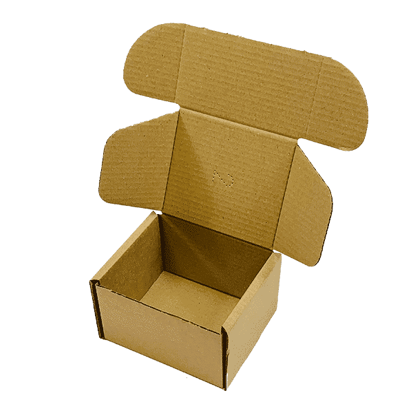 Brown PiP Small Parcel Postal Box - 110x100x70mm