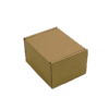 Brown PiP Small Parcel Postal Box - 152x127x95mm