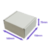 White PiP Small Parcel Postal Box - 160x150x75mm - Packs of 10, 25 & 50