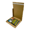 Brown PiP Large Letter Postal Box - 220x190x19mm