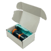 White PiP Small Parcel Postal Box - 222x150x88mm