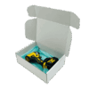 White PiP Small Parcel Postal Box - 290x208x95mm - Packs of 10, 25 & 50