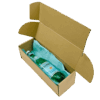 Brown PiP Small Parcel Postal Box - 340x110x110mm