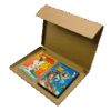 Brown PiP Small Parcel Postal Box - 347x242x19mm