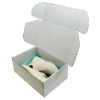 White PiP Small Parcel Postal Box - 375x255x150mm