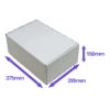 White PiP Small Parcel Postal Box - 375x255x150mm - Packs of 25 & 50