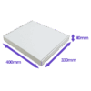 White PiP Small Parcel Postal Box - 400x330x40mm - Packs of 50