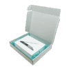 White PiP Small Parcel Postal Box - 426x342x74mm