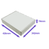 White PiP Small Parcel Postal Box - 426x342x74mm - Packs of 50