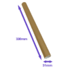 Postal Tubes - 330x51mm