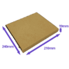 Brown PiP Large Letter Postal Box - 240x210x19mm