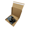 Brown PiP Large Letter Postal Box - 240x210x19mm