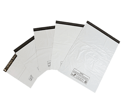 White Polythene Mailing Bags