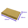 Brown PiP Large Letter Postal Box - 223x138x20mm - Packs of 10, 25 & 50
