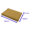 Brown PiP Large Letter Postal Box - 344x235x17mm - Packs of 10, 25 & 50