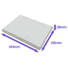 White PiP Large Letter Postal Box - 344x235x20mm - Packs of 10, 25 & 50