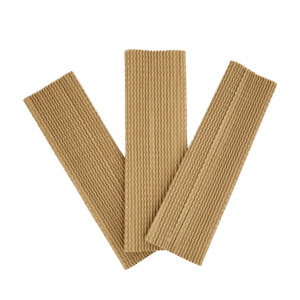 Brown Corrugated Bottle Sleeves - 300x75mm