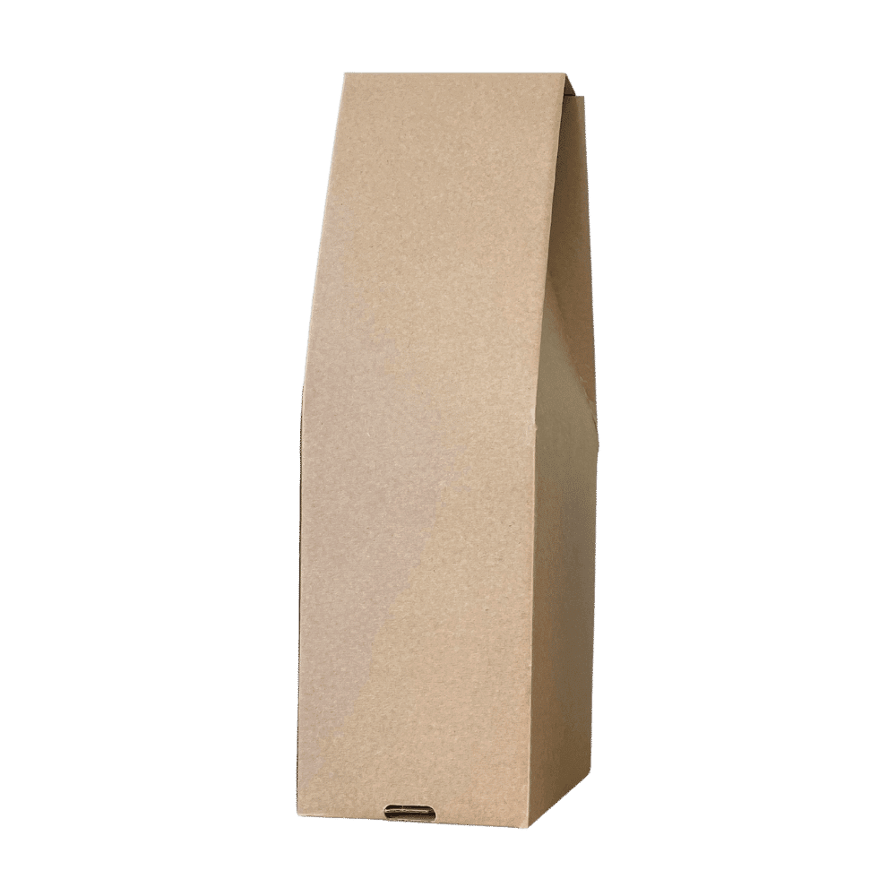 Brown Pinch Top Box - 120x120x395mm