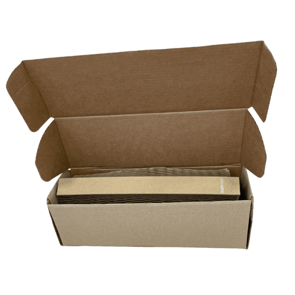 Single Bottle Flexi-Hex Bottle Sleeves Kit – Includes Flexi-Hex Bottle Sleeves & Brown Postal Boxes