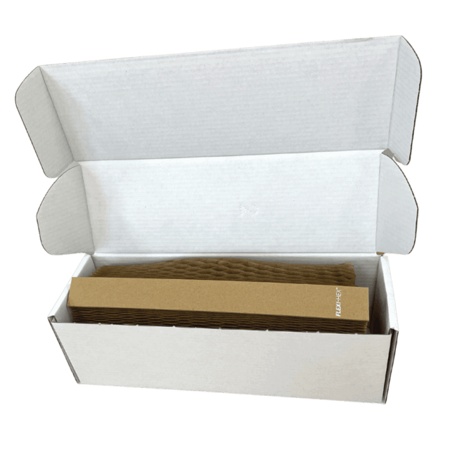 Single Bottle Flexi-Hex Bottle Sleeves Kit – Includes Flexi-Hex Bottle Sleeves & White Postal Boxes