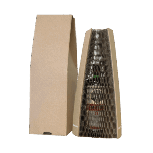 Single Bottle Flexi-Hex Bottle Sleeves Kit – Includes Flexi-Hex Bottle Sleeves & Pinch Top Boxes