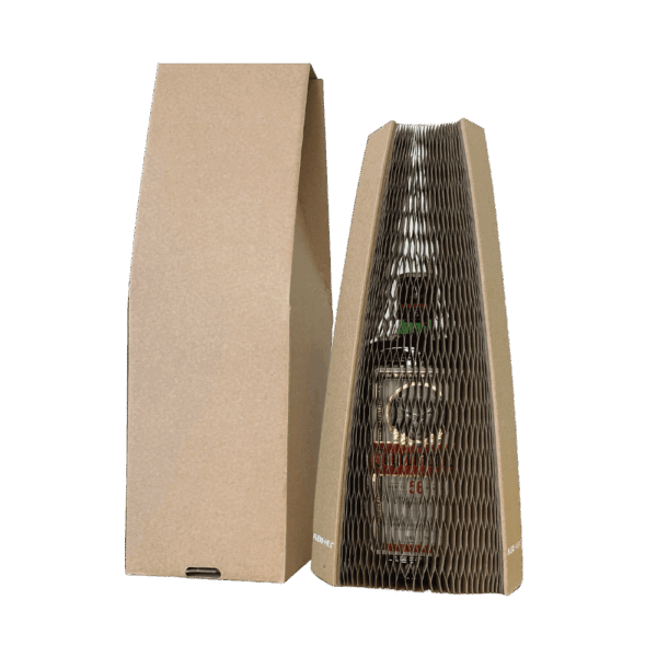 Single Bottle Flexi-Hex Bottle Sleeves Kit – Includes Flexi-Hex Bottle Sleeves & Pinch Top Boxes