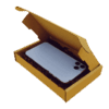 Brown PiP Small Parcel Postal Box - 180x120x30mm