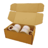 Brown PiP Small Parcel Postal Box - 250x150x100mm