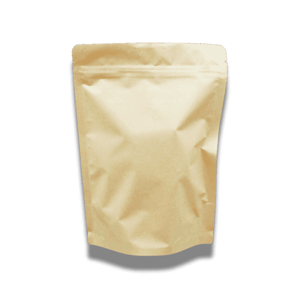 Brown Paper Stand-Up Pouches - 160x230x90mm - Medium Gusset Brown Paper Stand-Up Pouches - 160x230x90mm - Medium Gusset