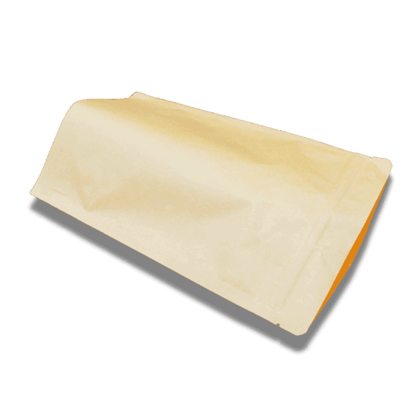 Brown Paper Stand-Up Pouches - 190x260x100mm - Large Gusset Brown Paper Stand-Up Pouches - 190x260x100mm - Large Gusset