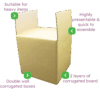 Double Wall Boxes Infographic