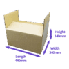 Double Wall Boxes - 440x340x140mm Double Wall Boxes - 440x340x140mm